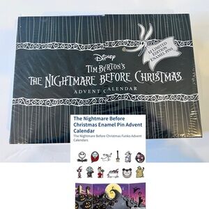Loungefly The Nightmare Before Christmas 12 Enamel Pin Halloween
Advent Calendar